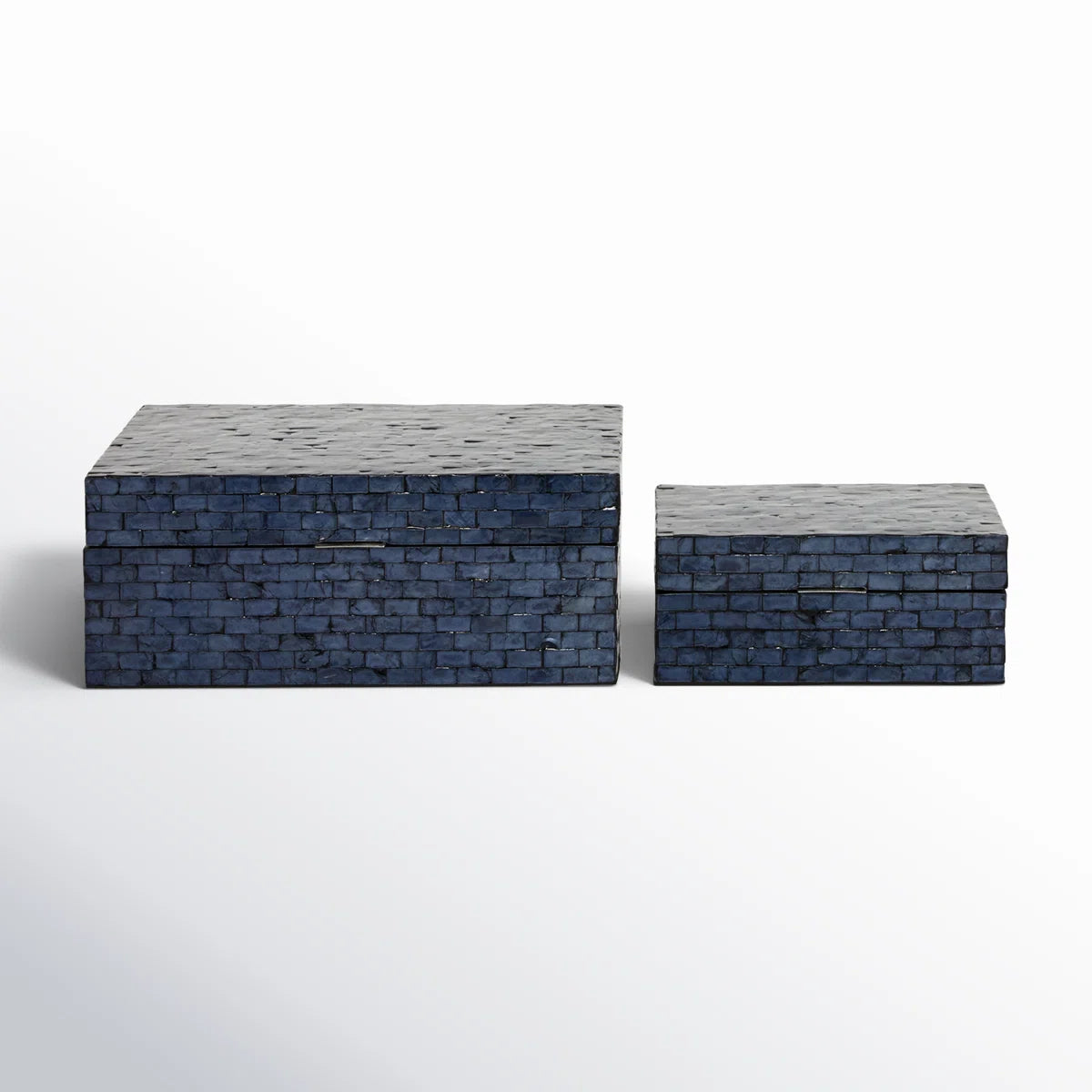 Mandy 2 Piece Manufactured Wood Decorative Box Set